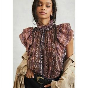Anthropologie - Caricia Ruffled Blouse